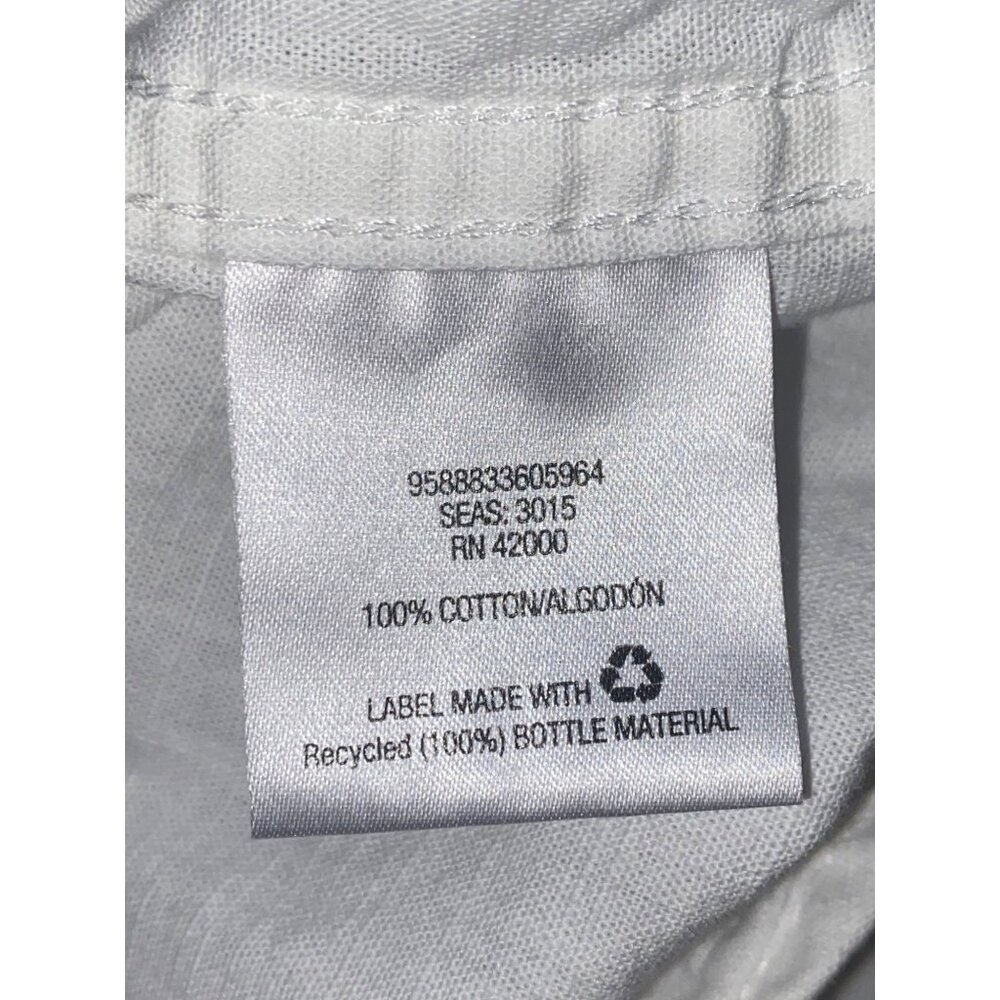Men's Northwest Territory White Short Sleeve Casual Button Shirt Size XXXL 3X - Picture 7 of 7